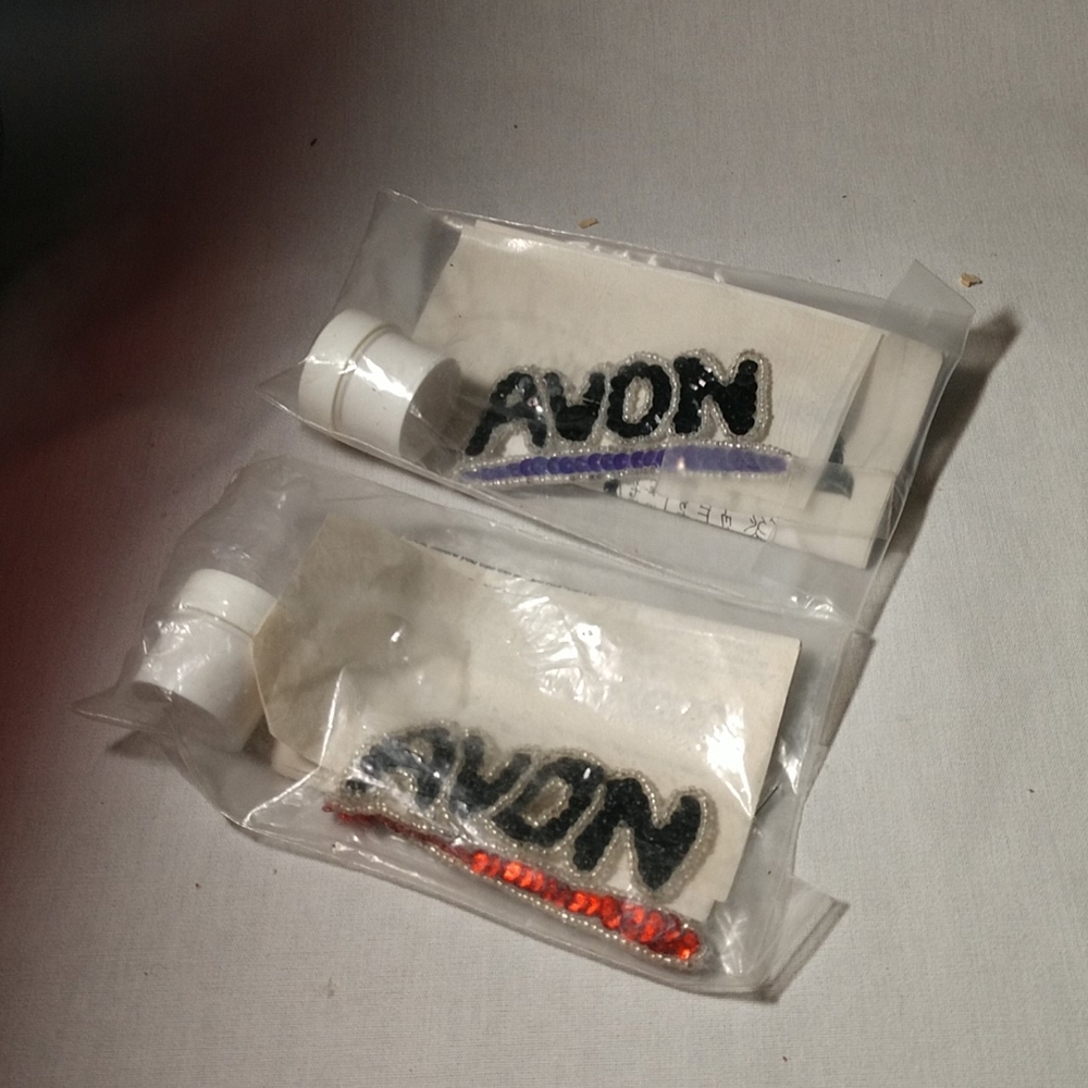 Avon Set Of Two Sequin Glue-On Avon Patches - image 7
